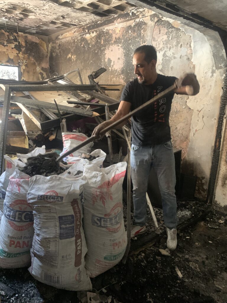 No se por qué ocurrió el incendio, pero fueron daños cuantiosos: afectada