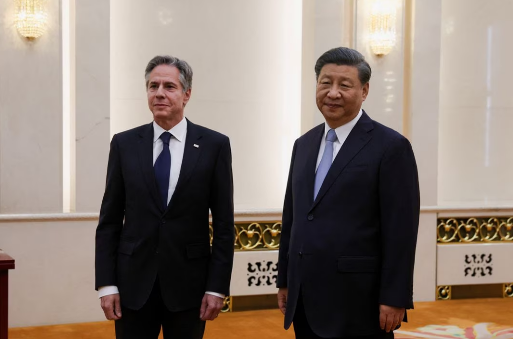 Anthony Blinken y Xi Jinping se reúnen en Beijing