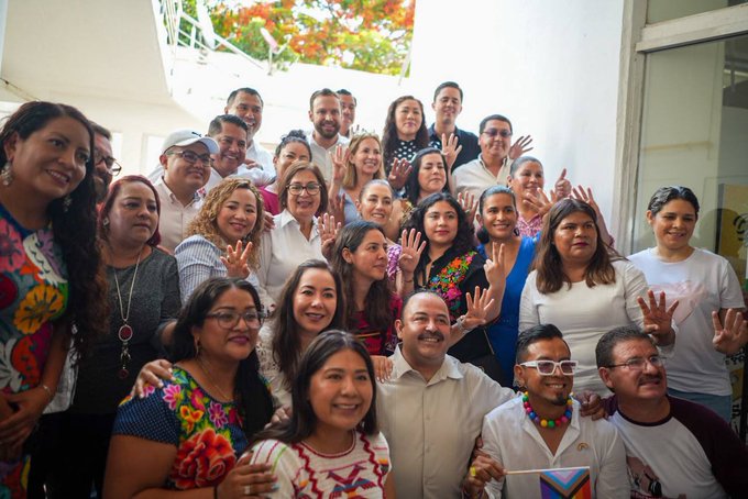 Sheinbaum inicia recorridos en Oaxaca para buscar ser la candidata presidencial de Morena