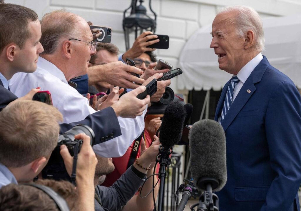 Biden dice que Putin está perdiendo la guerra en «Irak»