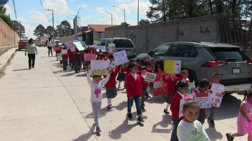 Exponen los derechos de los niños en preescolar