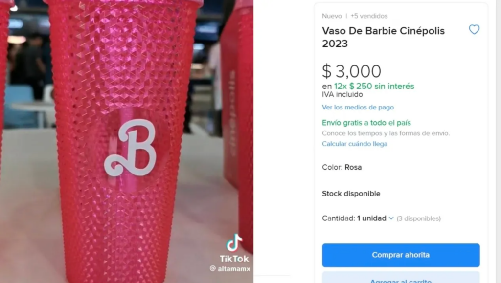 Vaso de Barbie causa pelea entre compradores y desata ola de reventa