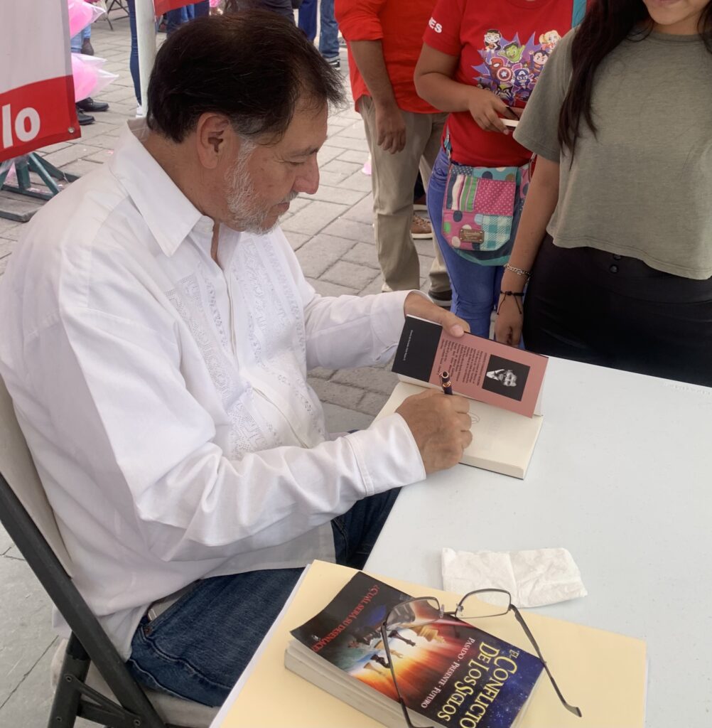 Yo puesto para un debate pero no hay condiciones, quiero ser relevo de AMLO: Noroña