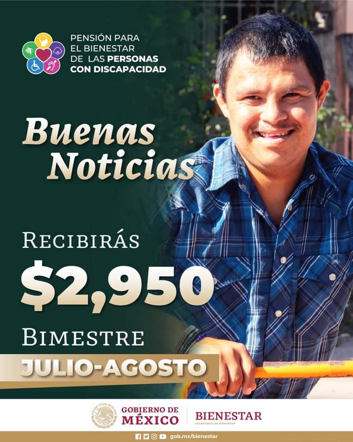 Estas Son Las Fechas De Pago Para Personas Con Discapacidad Notigram Estas Son Las Fechas De Pago Para Personas Con Discapacidad Notigram