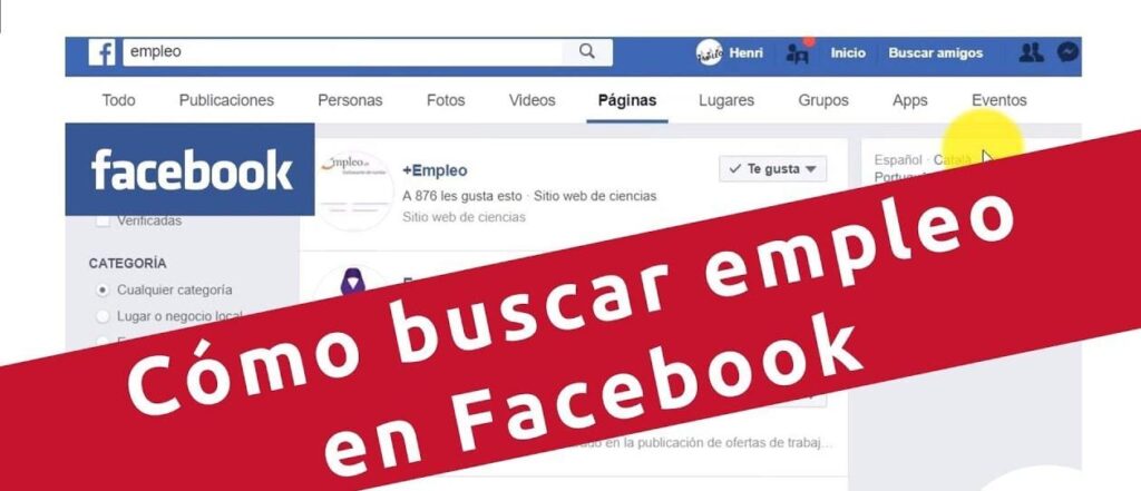 Habilitarán página de Facebook para ofertar empleo