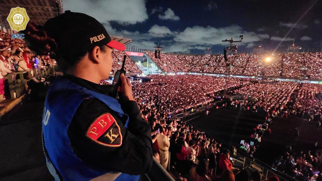 Detienen a 6 con droga y varios teléfonos durante concierto de Taylor Swift en Foro Sol