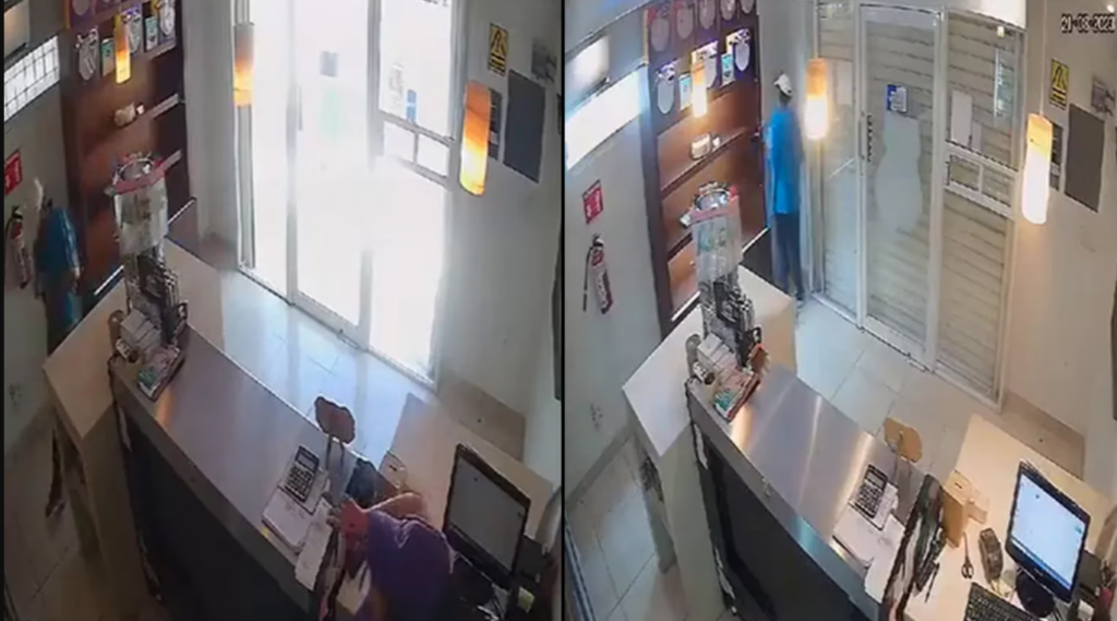 Intento de robo fallido: un ladrón terminó encerrado en la pastelería que pretendía robar