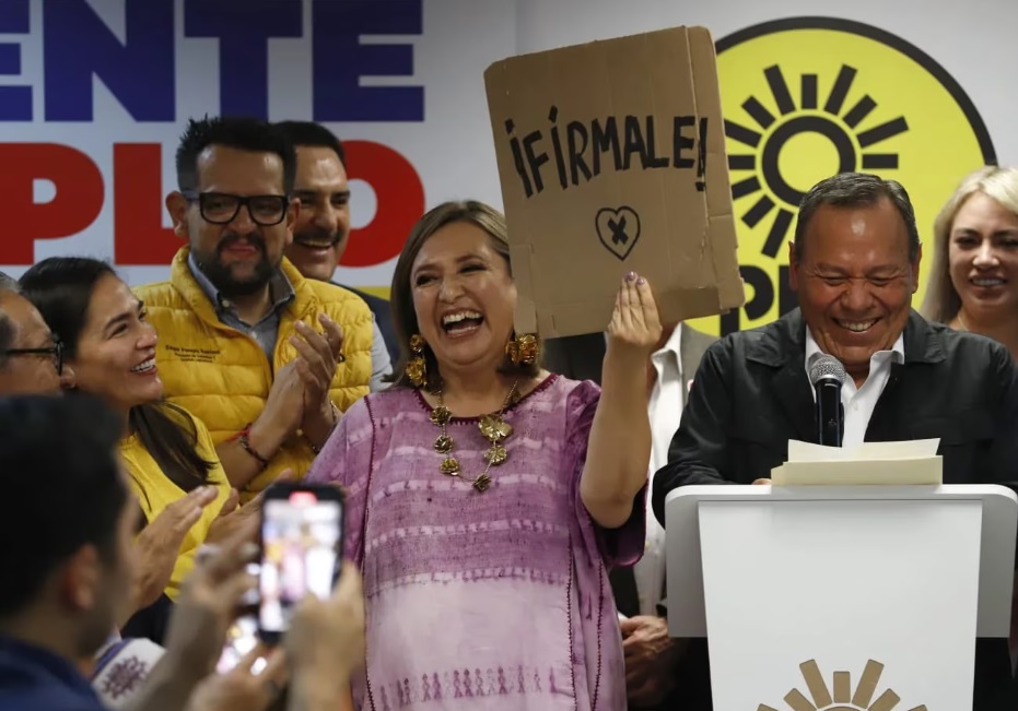 PRD anuncia respaldo a Xóchitl Gálvez; seguirá en el Frente Amplio por México