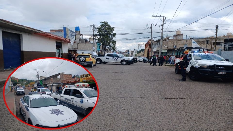 CJNG ataca a policías en Zitácuaro, Michoacán; mueren dos elementos
