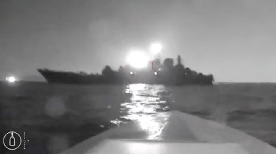 Buque ruso es impactado por drones ucranianos en Novorossiysk