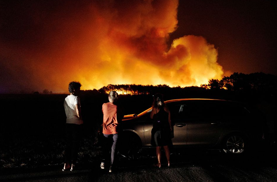 Gran incendio forestal al sur de Portugal logra ser controlado