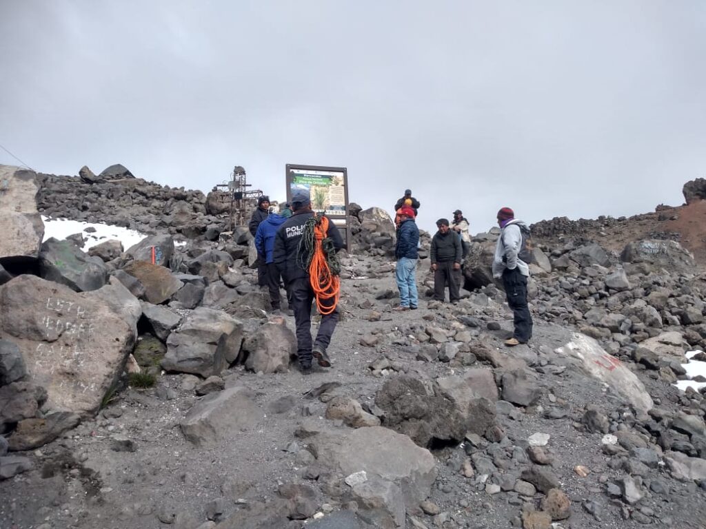 Cuatro alpinistas mueren tras caer en el Pico de Orizaba