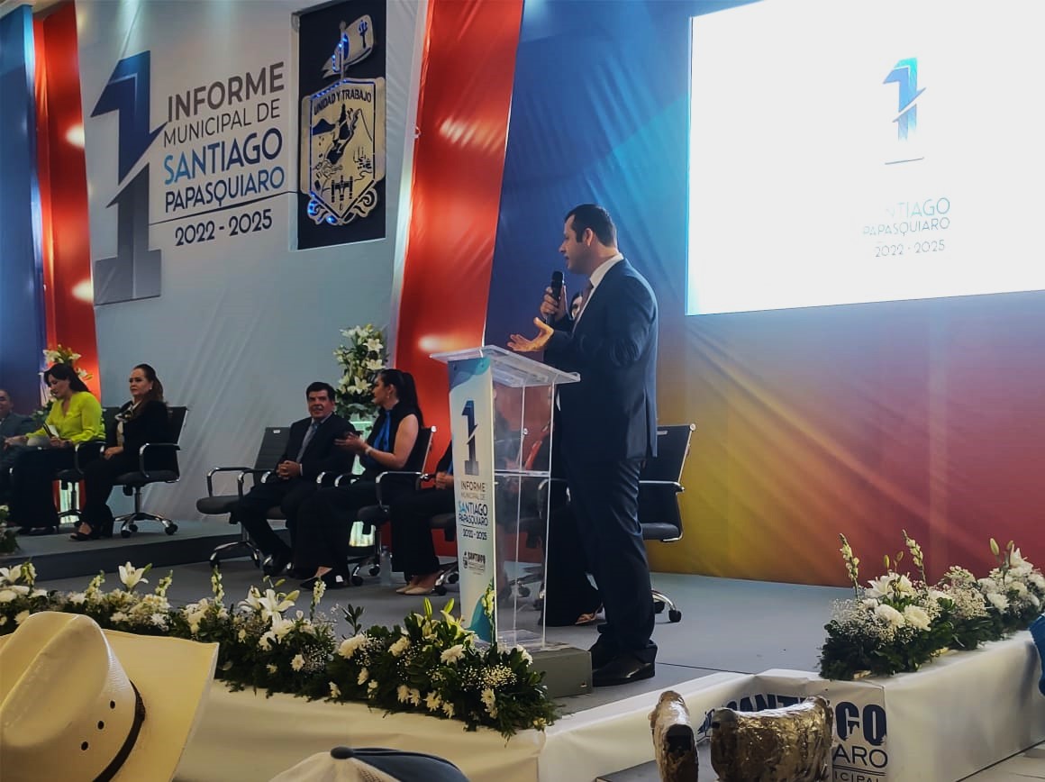 Cesar Rivas presenta su primer informe de Gobierno | Notigram