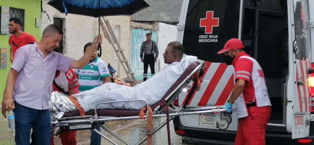 Con quemaduras graves resulto hombre al incendiarse su hogar