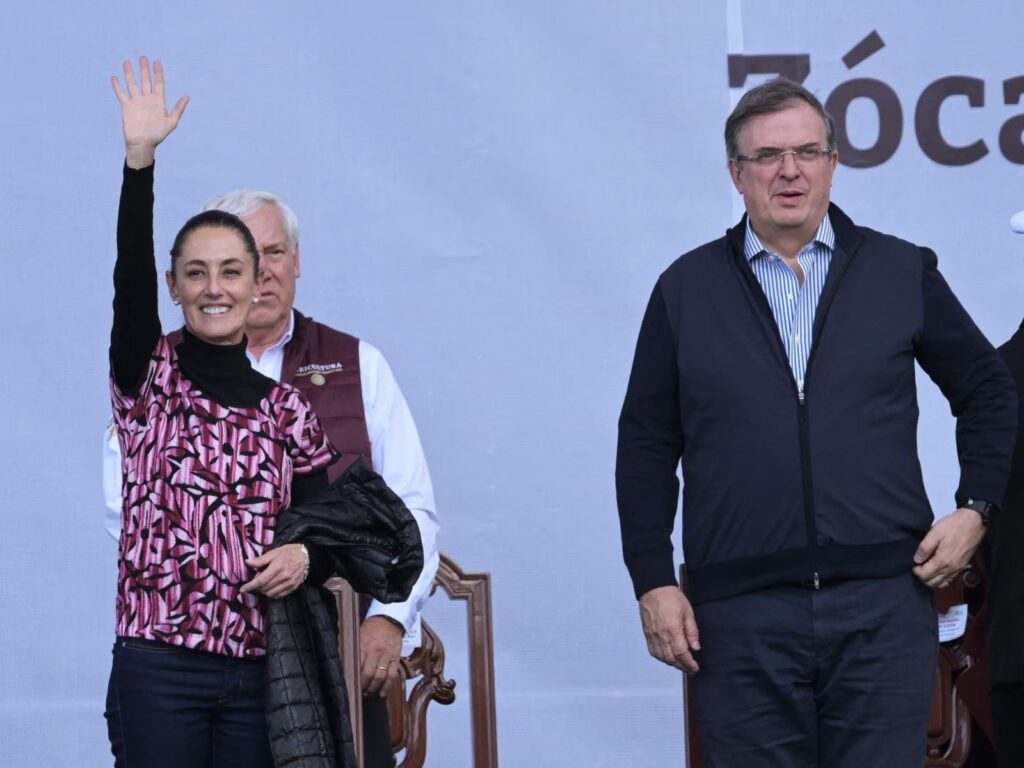 Sheinbaum agradece a Ebrard por estar pendiente de sus redes