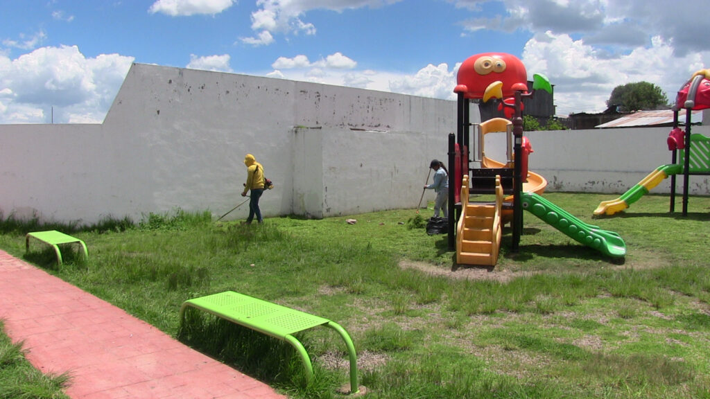 Rehabilitan unidades deportivas; piden las mantengan en buenas condiciones