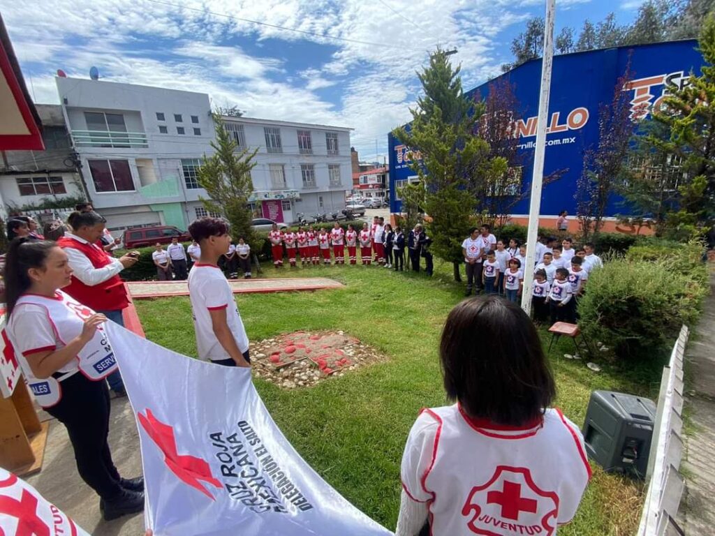 Conmemoran el día de los jóvenes de Cruz Roja