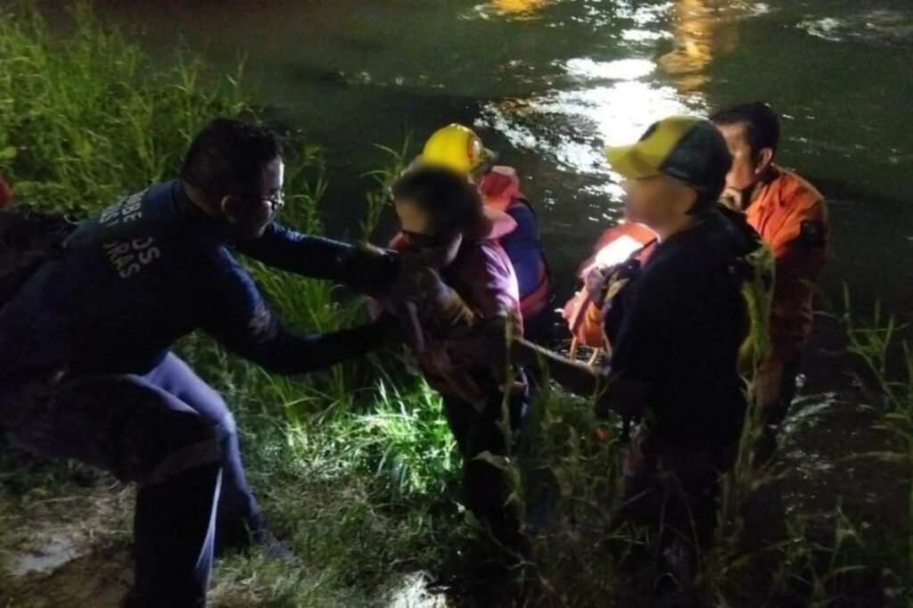 Madre migrante y su bebé de 4 meses son rescatados del río Bravo