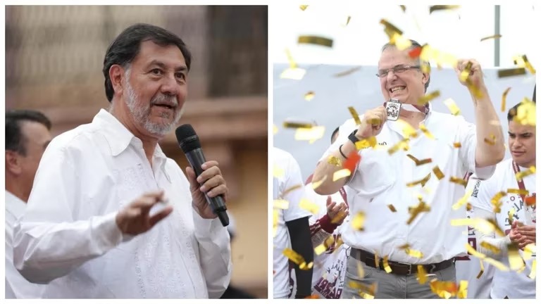 Noroña acusa a Ebrard de querer “descarrilar el proceso” de Morena