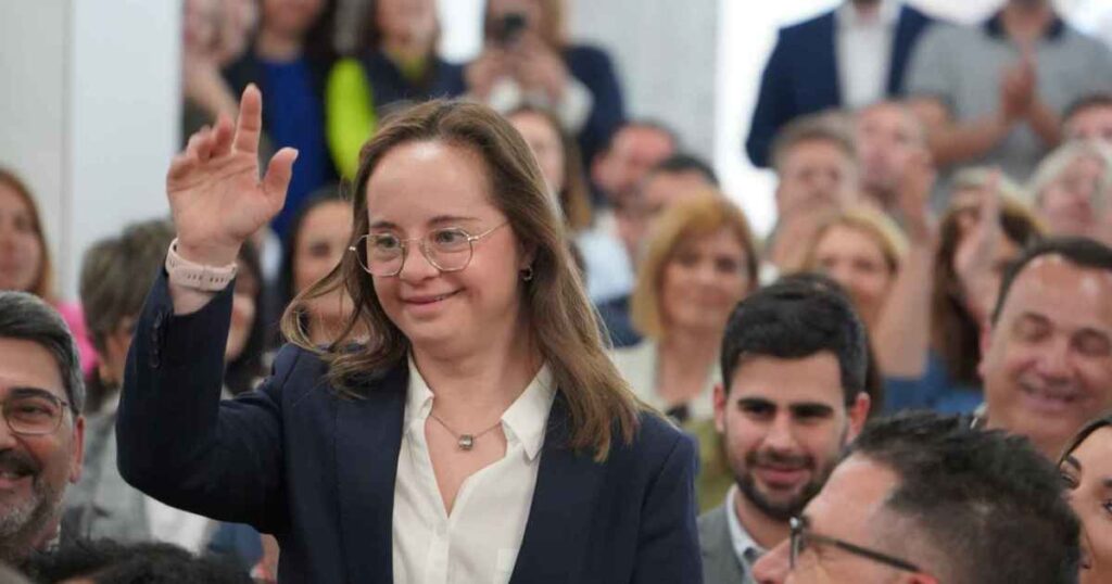 Mar Galcerán, primera diputada con síndrome de Down en España