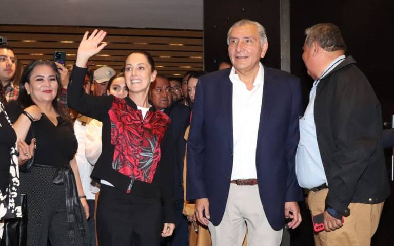 Adán Augusto López y su equipo cierran filas con Claudia Sheinbaum rumbo al 2024
