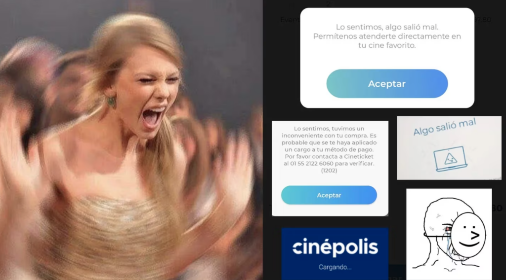 Fans de Taylor Swift se pelean con Cinépolis al querer comprar sus boletos para The Eras Tour