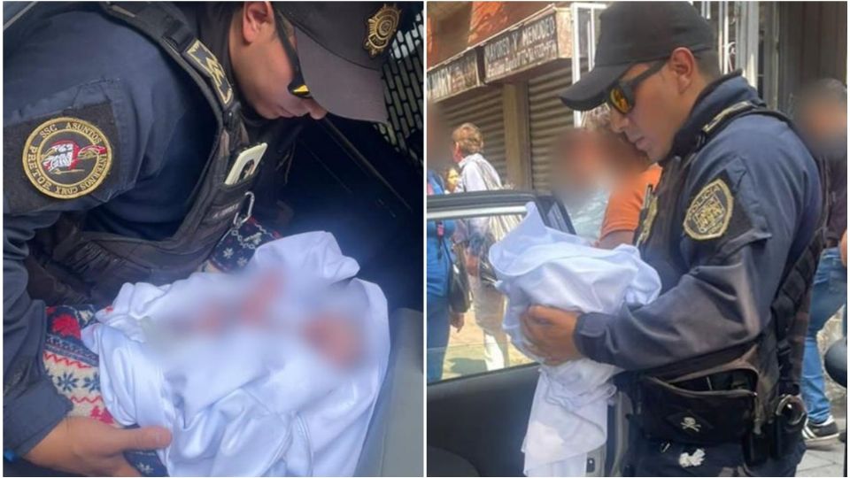 Mujer da a luz en su auto en las calles del Centro de CDMX