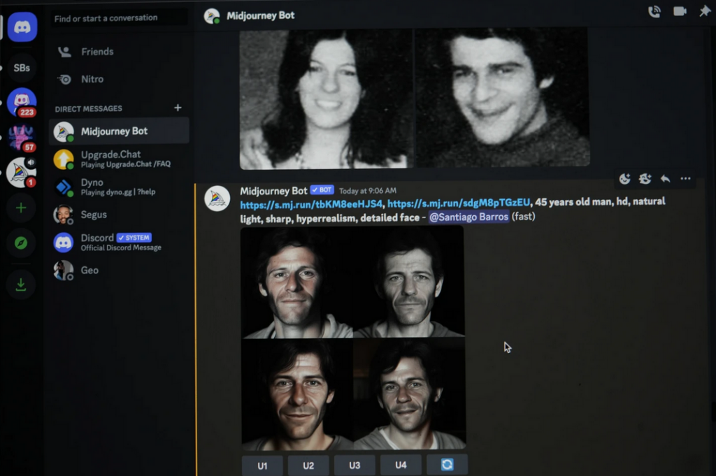 Con ayuda de IA imaginan los rostros adultos de niños desaparecidos durante la dictadura militar de Argentina