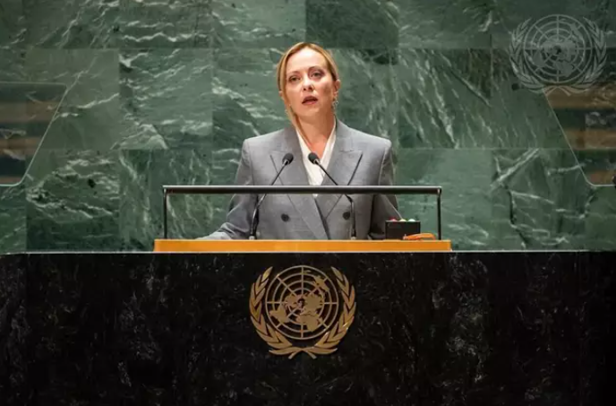 Primera ministra de Italia critica a las mafias de migración ilegal ante la ONU