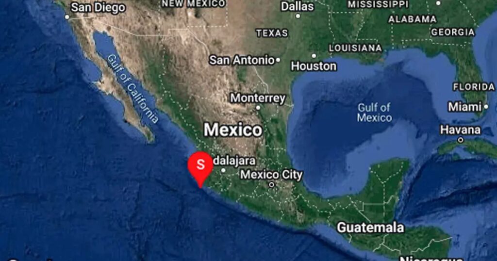 Se registra sismo de magnitud 5.7 en Jalisco