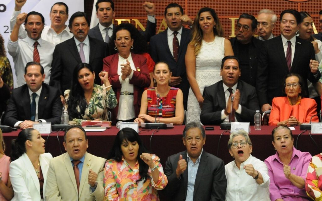 Sheinbaum afirma que no habrá “dedazo” en elección de candidatos de Morena en 2024
