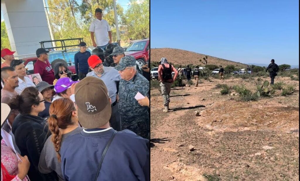 Localizan vehículo en que secuestraron a 7 jóvenes en Zacatecas