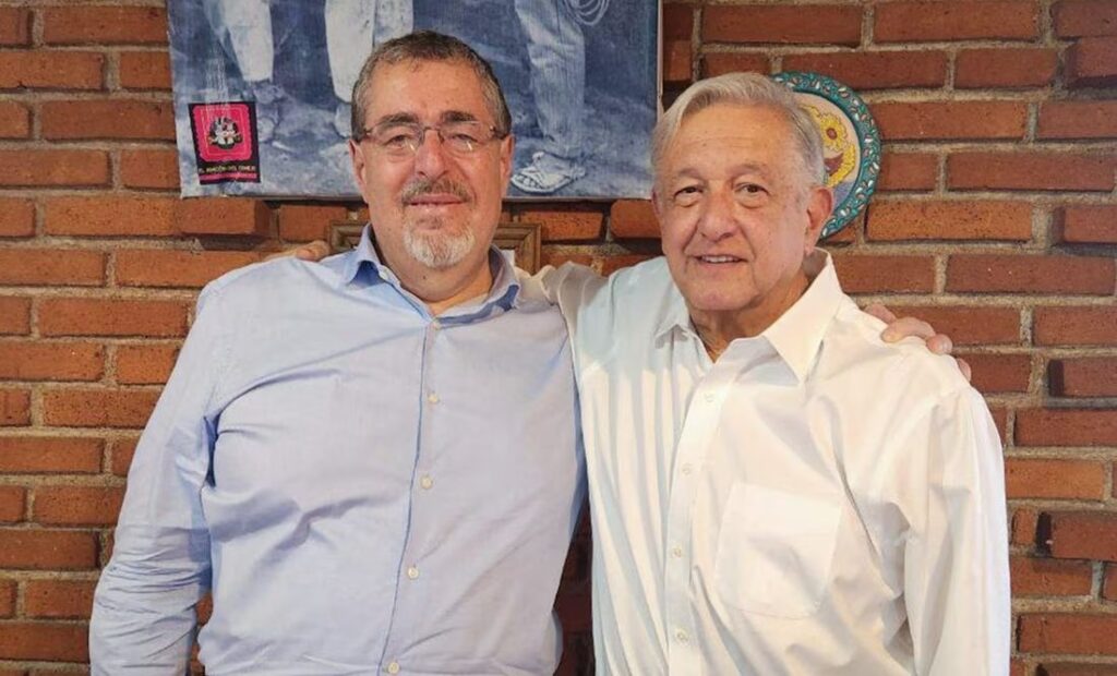 AMLO se reúne con el presidente electo de Guatemala, Bernardo Arévalo