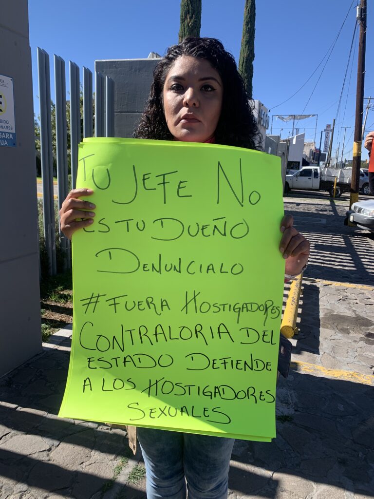 Sigue sin respuesta mujer que denunció hostigamiento sexual y corrupción en oficina de Gobierno
