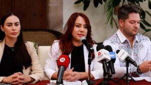 No he pensado dejar mi cargo para contender en 2024: Sandra Amaya 