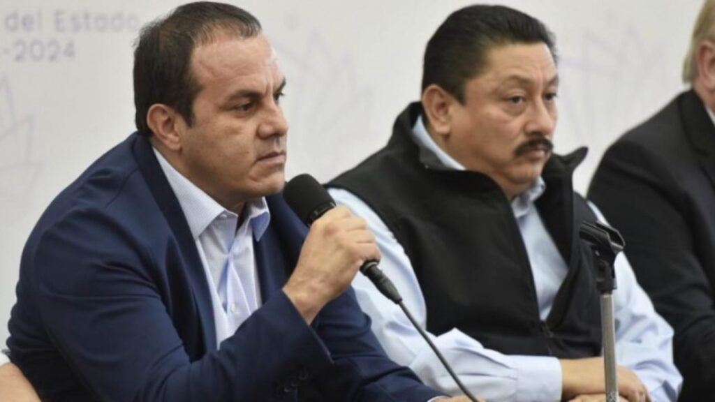 Cuauhtémoc Blanco pide la destitución de Uriel Carmona, fiscal de Morelos