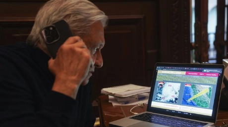 AMLO llama a buscar refugio ante el impacto del Huracán Lidia