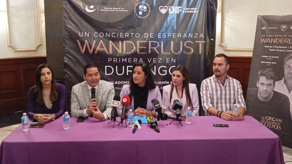 Invitan a Wanderlust, un concierto de esperanza para enfermos con cáncer