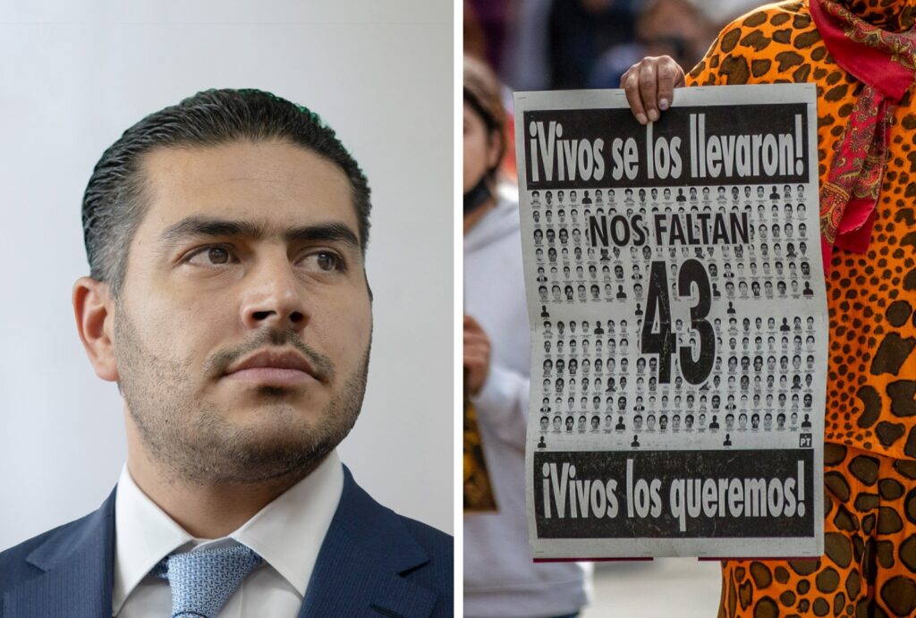Sobreviviente de Ayotzinapa acusa a García Harfuch de participar en «verdad histórica»