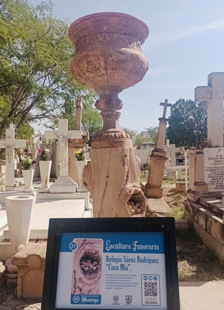 Cuca Mía, la mujer que fue enterrada con vida, su cuerpo descansa en el Panteón de Oriente