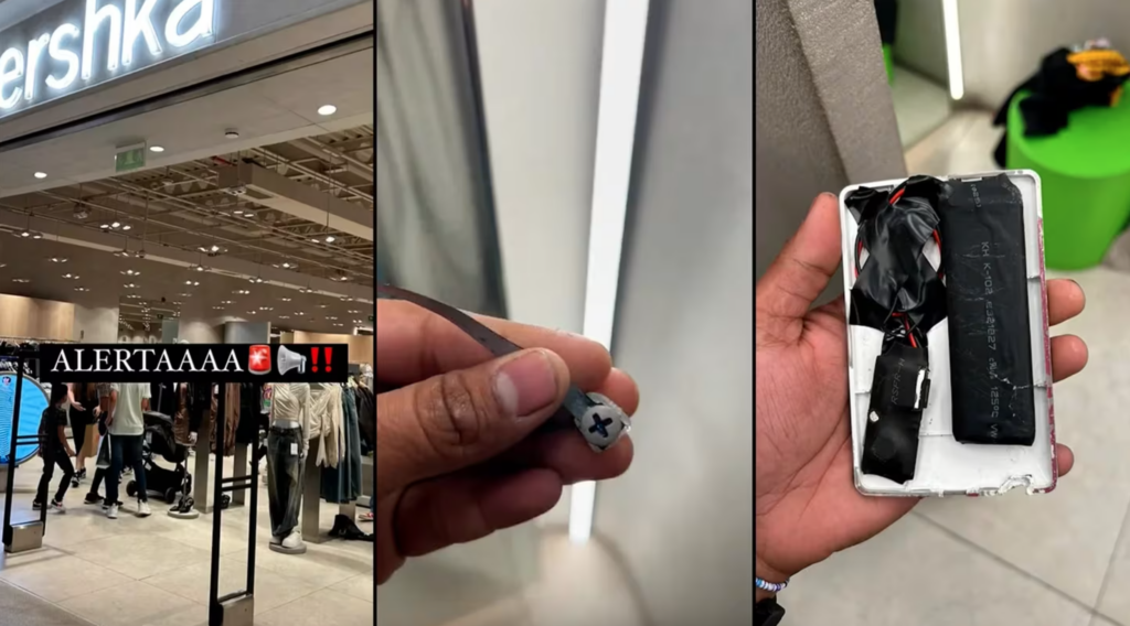 Cliente de Bershka expone a la tienda; encuentra supuestas cámaras ocultas en vestidores
