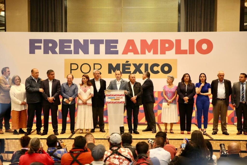 Frente Amplio planea postular a hombres en gubernaturas de CDMX, Puebla, Yucatán y Veracruz