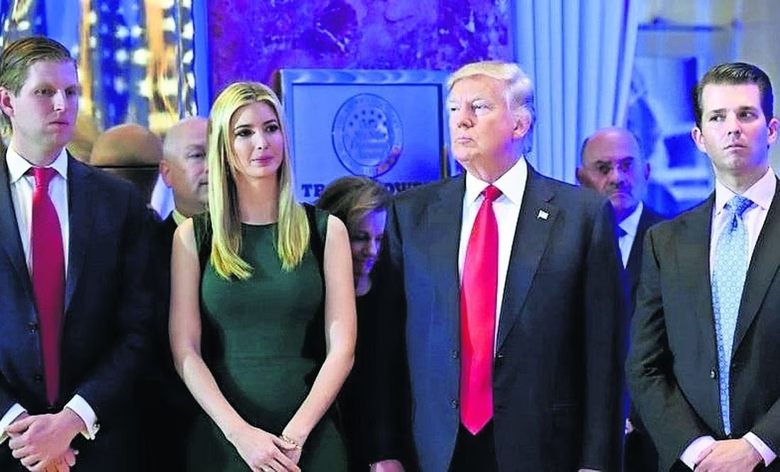 Trump y tres de sus hijos comienzan a declarar en el juicio por fraude