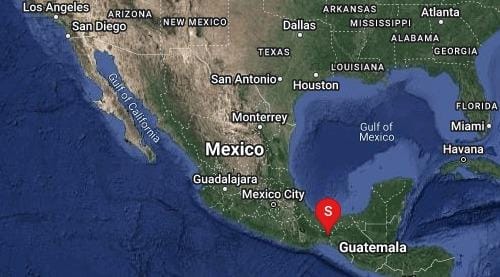 Se registra sismo de magnitud 5.1 en Chiapas 