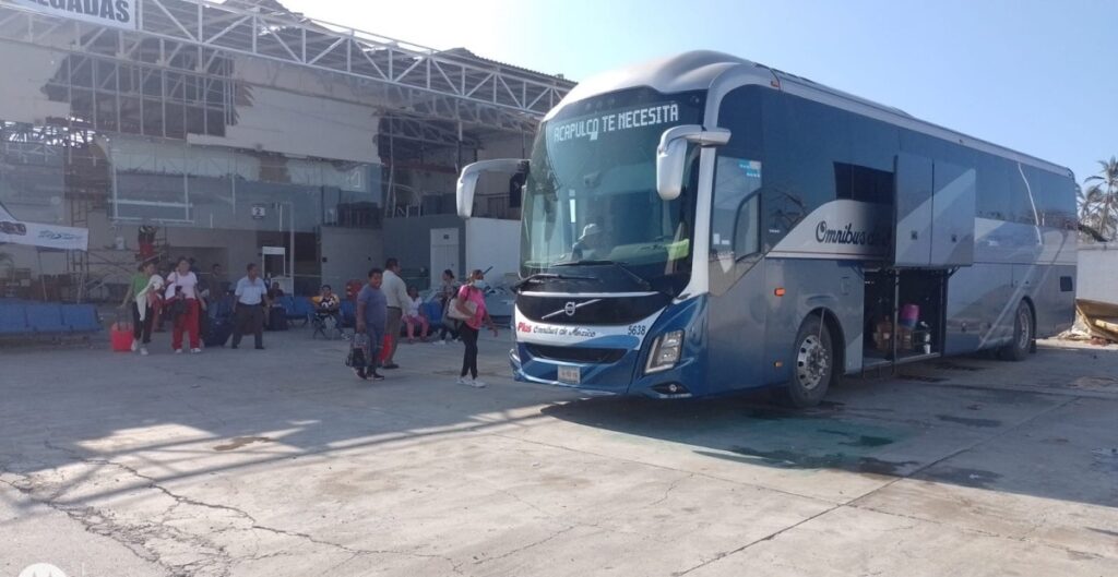 Puente terrestre Acapulco-CDMX termina el domingo; cobrarán viajes a partir del lunes