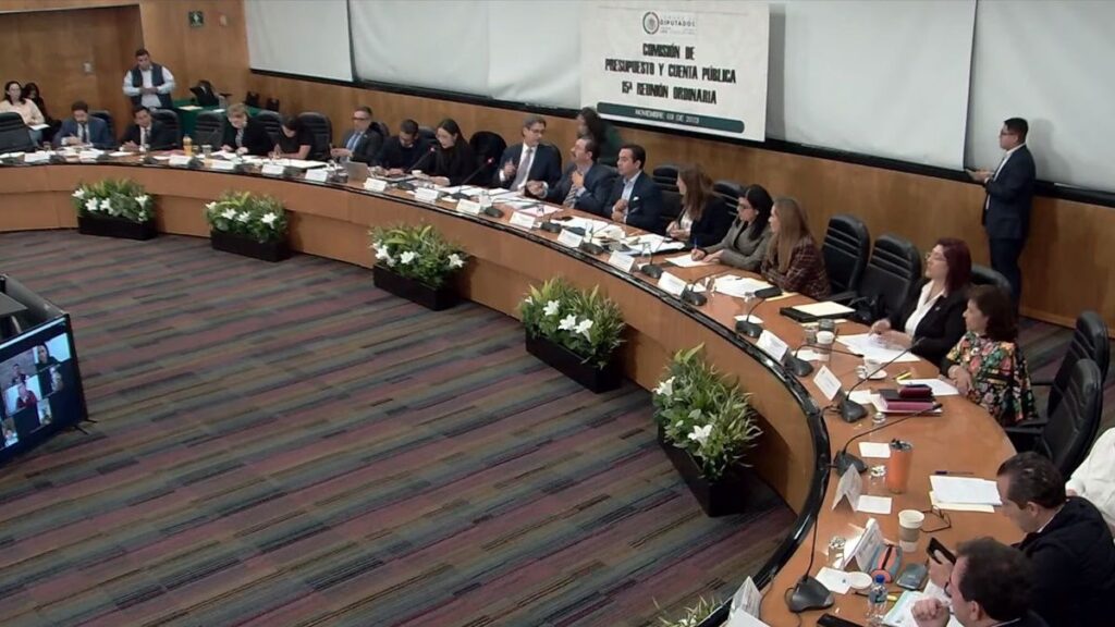 Diputados aprueban en comisiones el Presupuesto de Egresos 2024