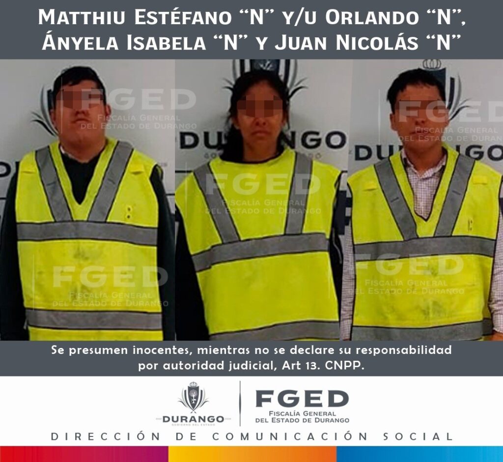 Peruanos y ecuatoriano roban tarjeta bancaria a abuelito