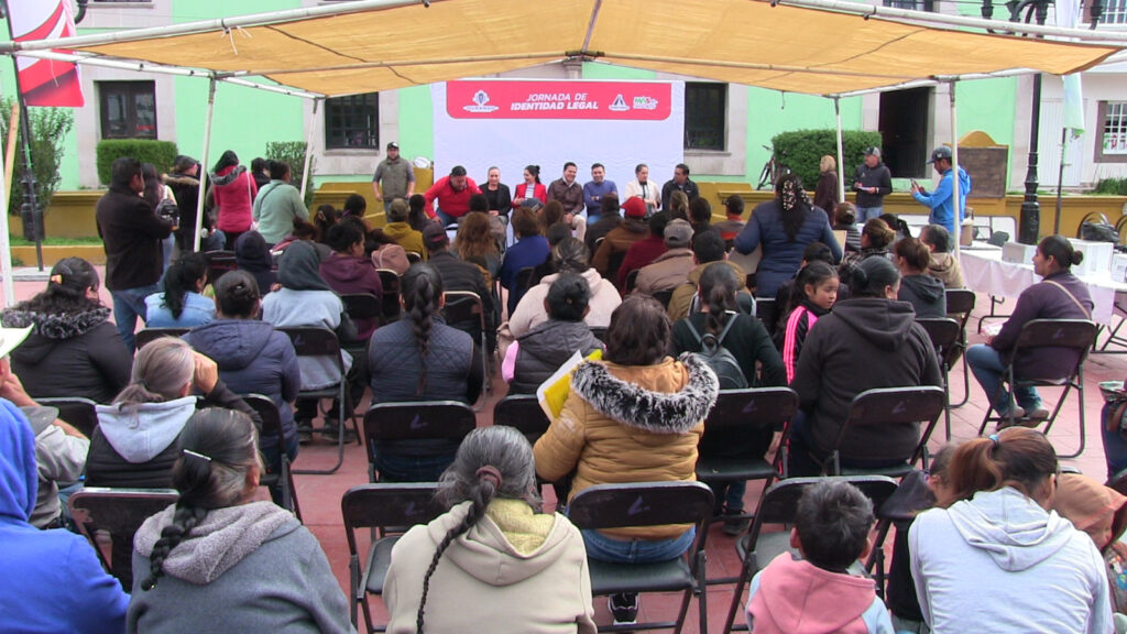 Realizan jornada de identidad legal