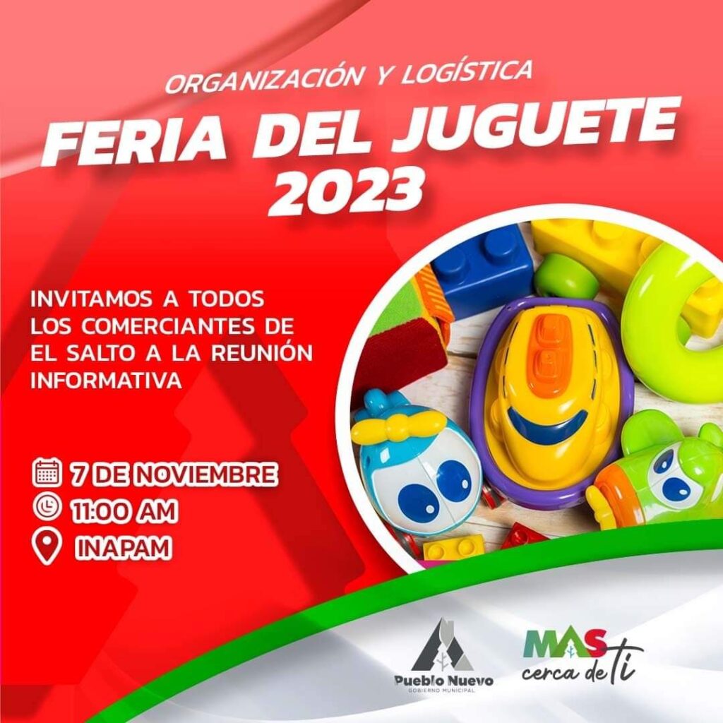 Buscan organizar feria del juguete 2023