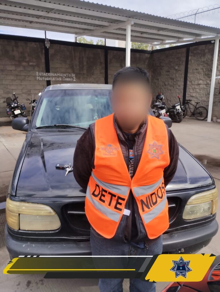 Paseaba en camioneta robada